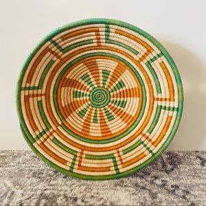 Woven Wall Basket African Large 15”